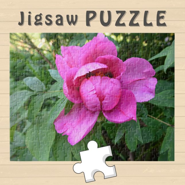 Puzzle Photo esthétique de fleur rose en fleurs -  (Créateur téléchargé)