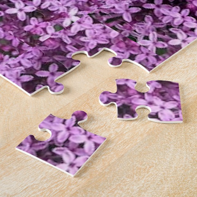 Puzzle Photo Lilac | Demi-goutte Carrelée | (Côté)