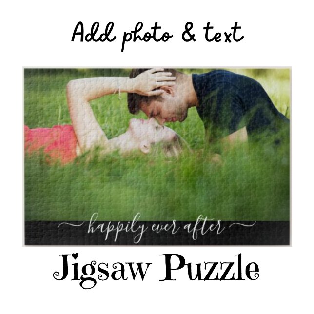 Puzzle photo Mariage personnalisé (Créateur téléchargé)