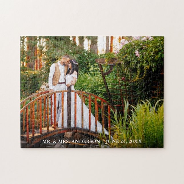 Puzzle Photo Mariage personnalisée (Horizontal)