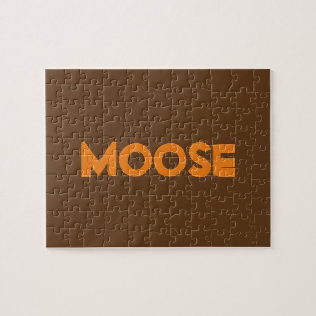 Puzzle Photo Moose (Horizontal)