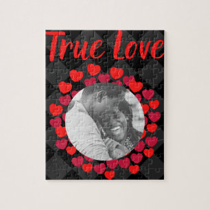 Puzzle Photo personnalisé Amour véritable Saint-Valentin