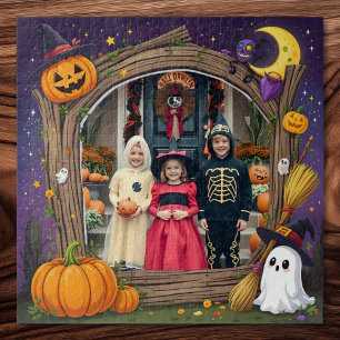 Puzzle Photo personnalisé d'Halloween