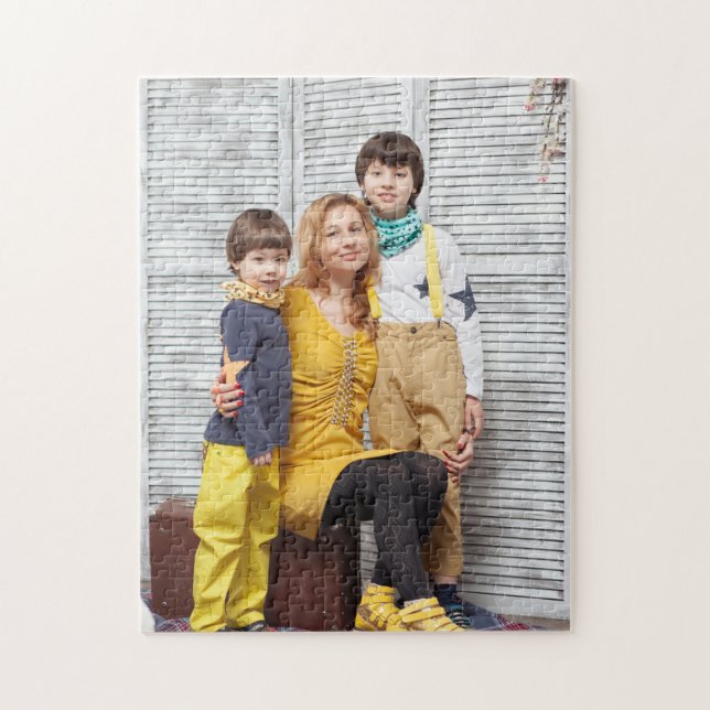 Puzzle photo personnalisée (Vertical)
