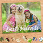 Puzzle Photo personnalisée Enfants Chien Animaux de compa<br><div class="desc">Quelle douceur est le lien entre un enfant et un chien. Sauvez ces moments spéciaux avec un puzzle keepsaké. Ajoutez votre propre photo. Un cadeau merveilleux à un enfant avec une photo de là chien ou chat. Un must pour tous les amoureux des animaux de compagnie et les amoureux de...</div>