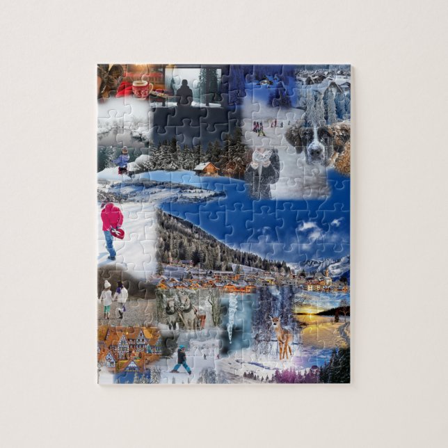 Puzzle Photo personnalisée personnalisée (Vertical)