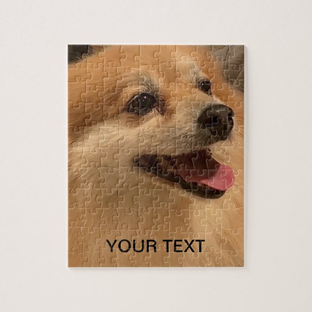 Puzzle Photo personnalisée Portrait d'animal de compagnie (Vertical)