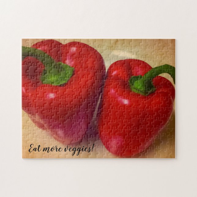 Puzzle Photo Poivrons rouges parfaits (Horizontal)