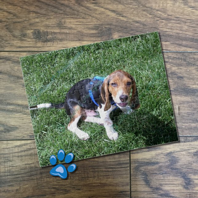 Puzzle photo pour chien personnalisé (Créateur téléchargé)