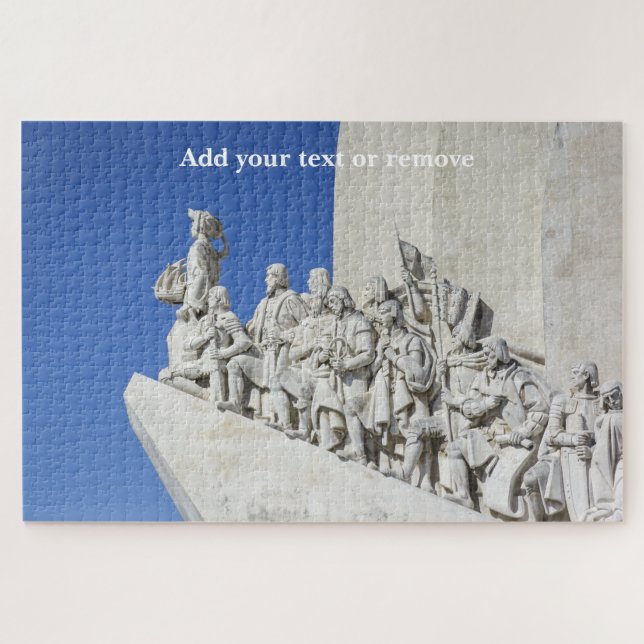 Puzzle Photo "Statue des explorateurs", Lisbonne, Portuga (Horizontal)