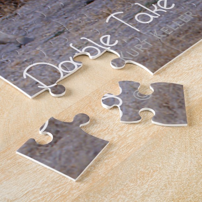 Puzzle Photo Zebra Double Take (Côté)