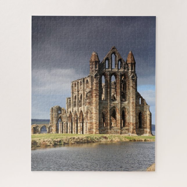 Puzzle Photograph of Whitby Abbey (Vertical)