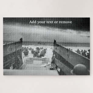 Puzzle photographe dramatique de Norandy Landings,