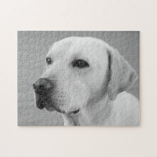Puzzle Photographie de Golden Labrador Retriever| BW