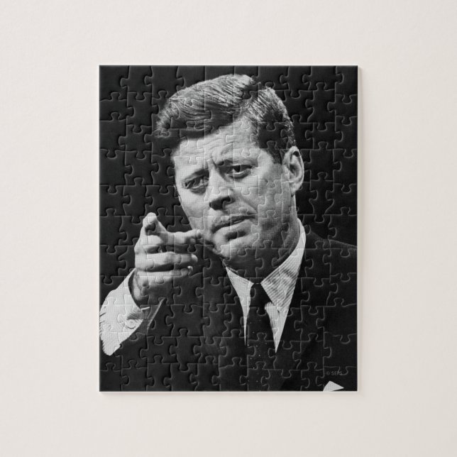 Puzzle Photographie de John F. Kennedy 3 (Vertical)