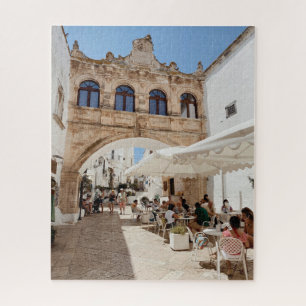 Puzzle Photographie de rue en Otranto, Pouilles, Italie