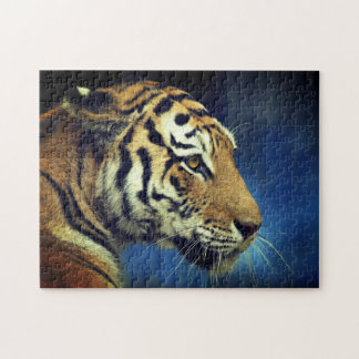 Puzzle Photographie de Tiger Sideways