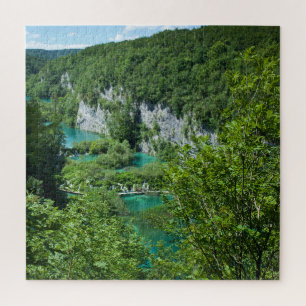 Puzzle Photographie de voyage Croatie Lac Paysage de mont