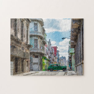 Puzzle Photographie de voyage de La Havana Street Oldtime