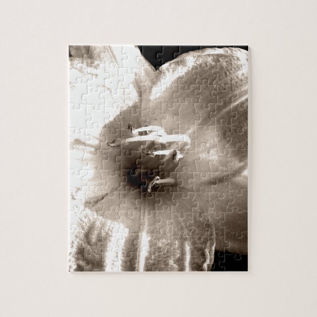 Puzzle Photographie noir et blanc Lily (Vertical)