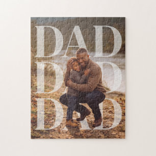 Puzzle PhotoPop Papa Photo de famille personnalisée