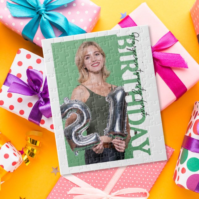 Puzzle Photos de fête pour les 21 ans de fac (Créateur téléchargé)