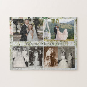 Puzzle Photos de Mariage Personnalisés Générations de Joi