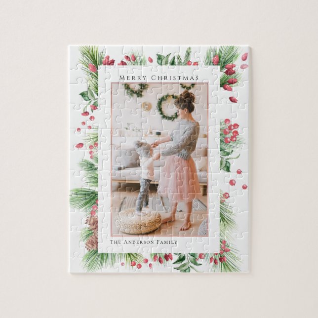 Puzzle Photos Rosehips & Holly Berries (Vertical)