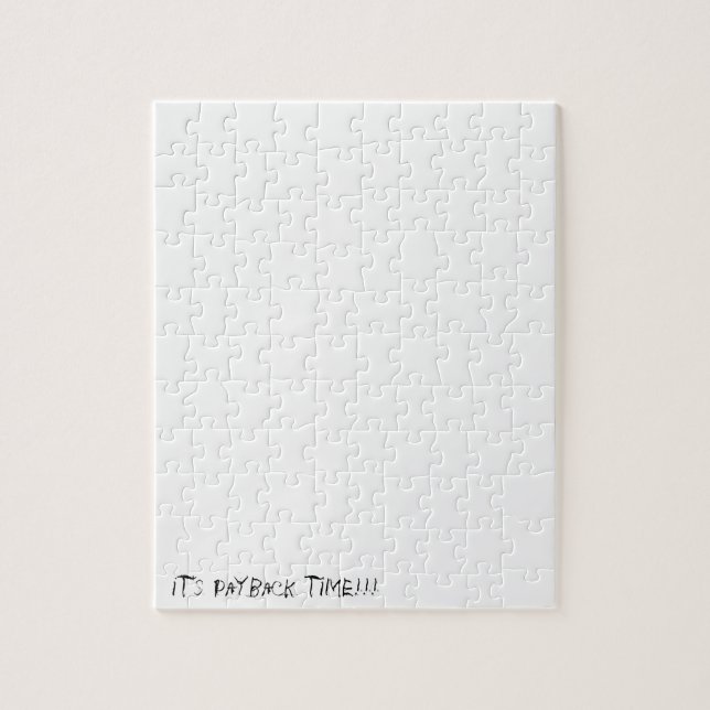 Puzzle Phrase de temps de récupération Frustrant blanc (Vertical)