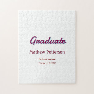 Puzzle Pi de graduation moderne classe simple de type gra