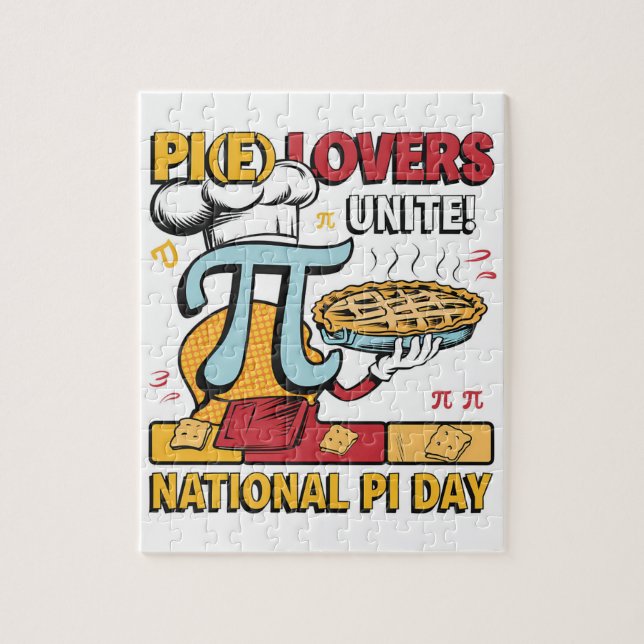 Puzzle Pi Lovers Unite (Vertical)