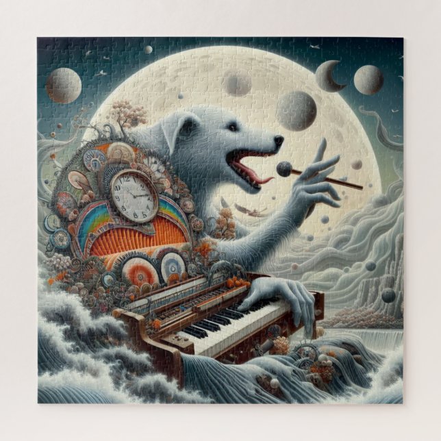 Puzzle Pianiste céleste de Canis (Vertical)
