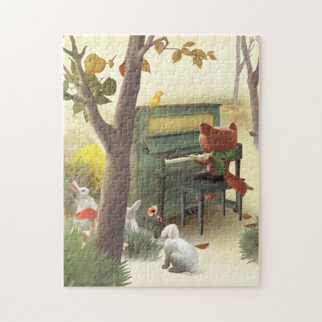 Puzzle Pianiste des bois (Vertical)