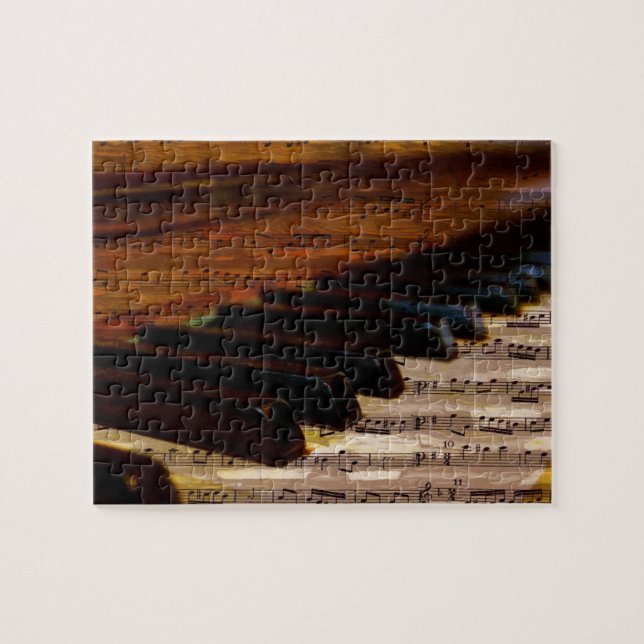 Puzzle piano-317026 PIANO NOTES FEUILLE MUSIQUE SONGWRITE (Horizontal)