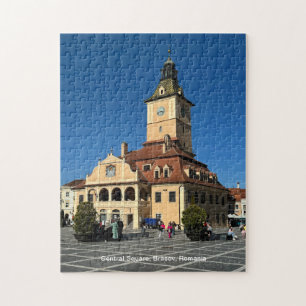 Puzzle Piata Sfatului, Brasov, Roumanie, sur une