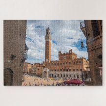 Piazza del Campo à Sienne, Toscane, Italie