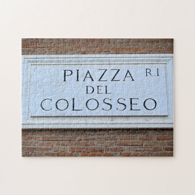 Puzzle Piazza del Colosseo - Rome Colisée 11x14 -252 pc (Horizontal)