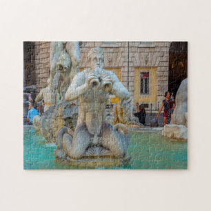 Puzzle Piazza Navona Rome Italie.