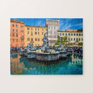 Puzzle Piazza Navona Rome Italie.