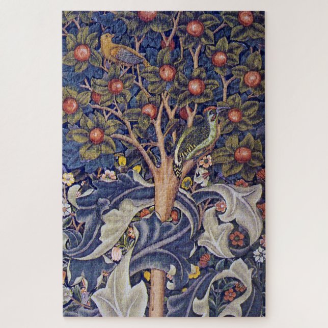 Puzzle Pic de bois, William Morris (Vertical)