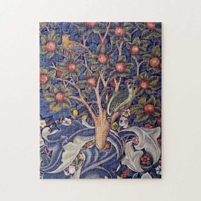 Puzzle Pic de bois, William Morris (Vertical)