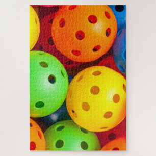 Puzzle Pickleball coloré