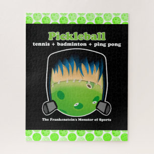 Puzzle Pickleball est le monstre des sports de Frankenste