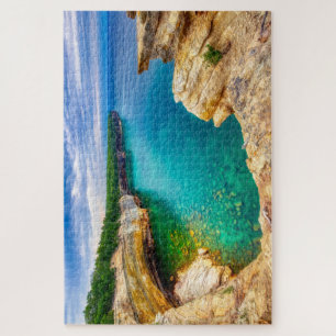 Puzzle Pictured Rocks Vista Photo Print