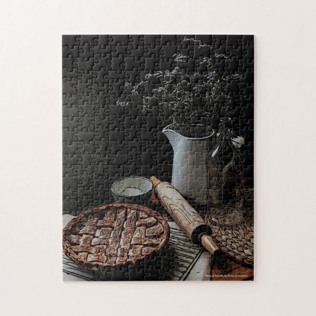Puzzle Pie, (Vertical)