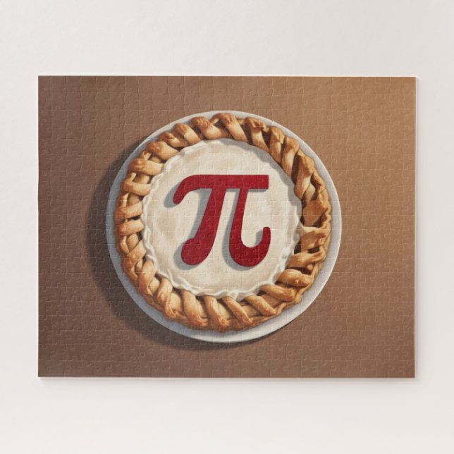 Puzzle Pie pour Pi Day (Horizontal)