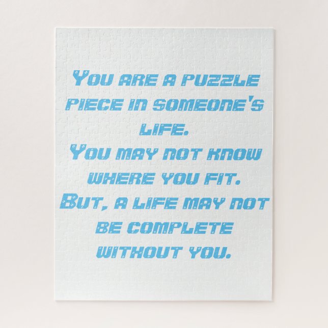 Puzzle Pièce Jigsaw Puzzle (Vertical)