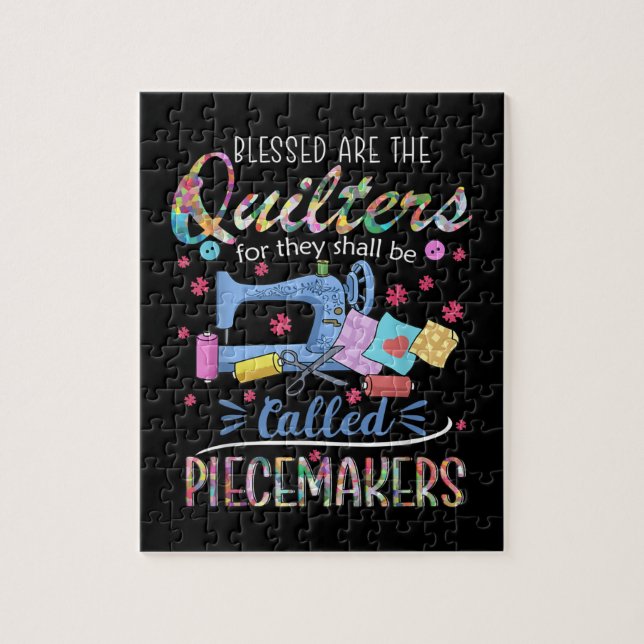 Puzzle Piecemakers Piecemakers Quilting Couture Cadeau (Vertical)