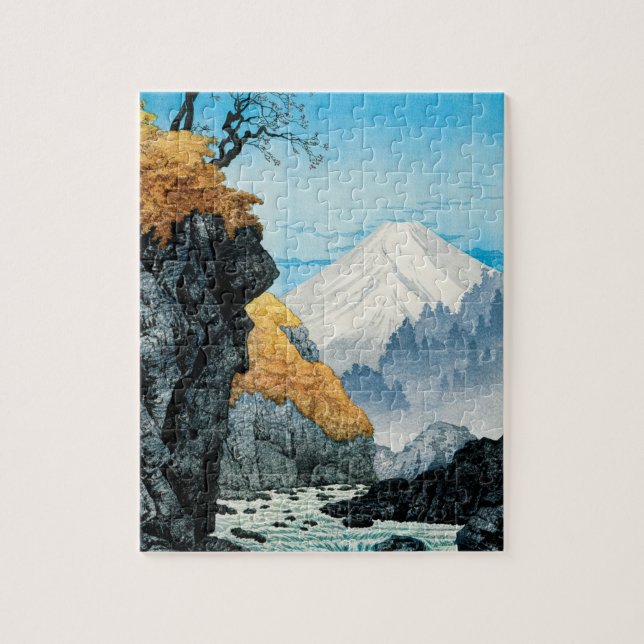 Puzzle Pied du mont Ashitaka (1932) par Hiroaki Takahashi (Vertical)