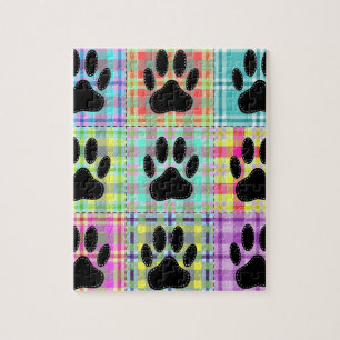 Puzzle Pied Motif de chien